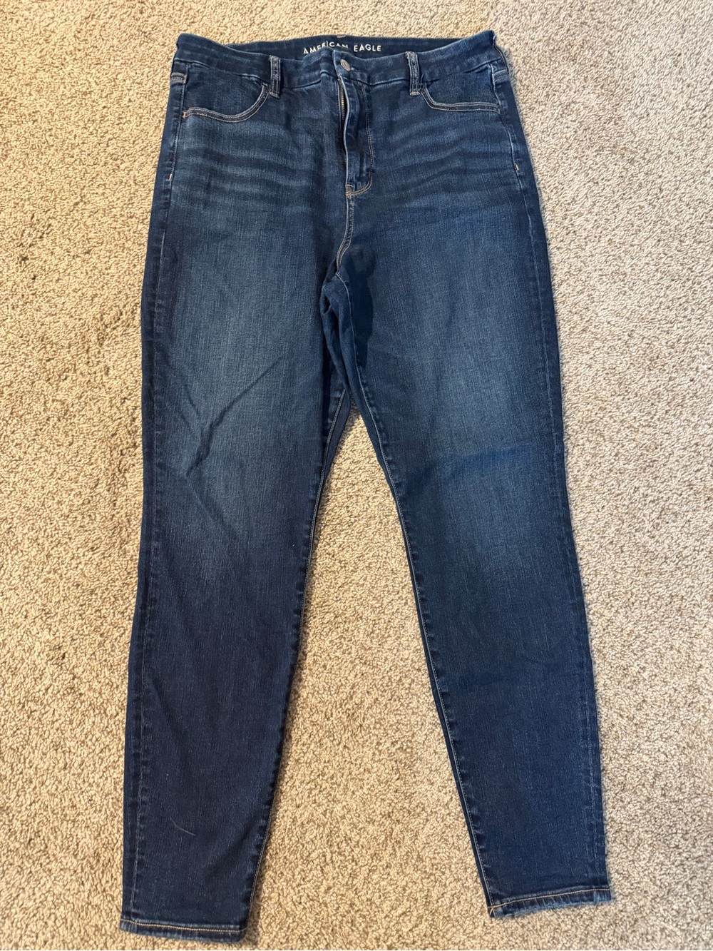 American Eagle Curvy Super High-Rise Jeggings 16L
